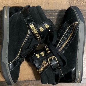 Michael Kors Glam Studded High Top Sneakers